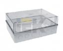 Корпус (коробка) пластиковый навесной КМПн 5/16 с прозрачной крышкой пустой 303х213х125  IP55 ИЭК