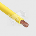 Провод силовой ПУГВ 1х2.5 желтый многопроволочный (100м)