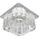 Светильник ИВО-35w 220в G9 хром с прозрачным стеклом (JD61 хром/прозр.)