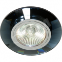 Светильник ИВО-50w 12в G5.3 серебро/серый (8160-2 сереб/сер.)