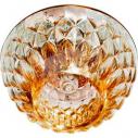 Светильник ИВО-35w 220в G9 золото с прозрачным стеклом (JD187 зол/прозр.)