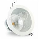 Светильник светодиодный ДВО-20Вт Downlight Largo LED 3000K белый круглый с ПРА (LargoLED20W)