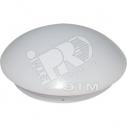 Светильник светодиодный ДБП-18w 4000К 1260Лм круглый пластиковый IP20 белый (AL529)
