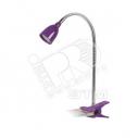 Лампа настольная PTL-1215c 4w 3000K фиолетовая Jazzway (1020079)