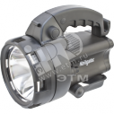 Фонарь светодиодный NPT-SP09-ACCU 1LED 3Вт+4LED аккумуляторный прожектор пластик (94963)