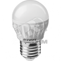Лампа светодиодная LED 6вт E27 теплый матовый шар ОНЛАЙТ (71645 ОLL-G45)