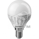 Лампа светодиодная LED 6вт E14 теплый матовый шар ОНЛАЙТ (71643 ОLL-G45)