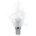 Лампа светодиодная LED 5вт E14 теплый матовая свеча (SBC3705)
