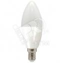 Лампа светодиодная LED 7вт E14 белый матовая свеча (LB-97)