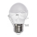Лампа светодиодная LED 9Вт Е27 холодный белый матовый шар (2859662)