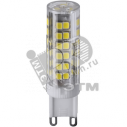 Лампа светодиодная LED 6вт 230в G9 тепло-белый капсульная (71268 NLL-P-G9)