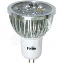 Лампа светодиодная LED 4вт 230в G5.3 белая (LB-14 4LED)
