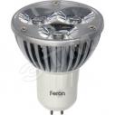 Лампа светодиодная LED 3вт 230в G5.3 дневная (LB-112 3LED)