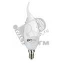 Лампа светодиодная LED 9Вт Е14 холодный матовая свеча на ветру (2859549)