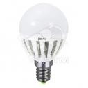 Лампа светодиодная LED 5Вт E14 400Лм теплый матовая шар 230V/50Hz ECO (1036896A)