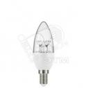 Лампа светодиодная LED 5.4Вт Е14 LS CLB40 тепло-белый прозрачная свеча (971592)
