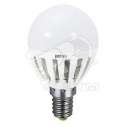 Лампа светодиодная LED 5Вт E14 400Лм белый матовая шар 230V/50Hz ECO (1036926A)