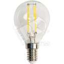 Лампа светодиодная LED 5вт Е14 белый шар FILAMENT (LB-61)