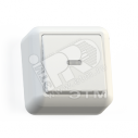 ОПТИМА Выключатель А110-386 наружный белый (8001)
