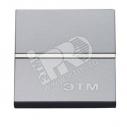 Zenit Выключатель одноклавишный в рамку серебро (N2201 PL)