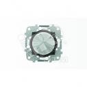 Механизм электронного универсального поворотного светорегулятора 60-500Вт SKY Moon кольцо черное стекло (8660 CN)