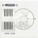 Axolute Термостат комнатный электронный встроенный переключатель режимов «лето/зима» 2А 250В~ 230В~ белый
