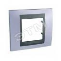 UNICAtop Рамка 1 пост металл берилл/графит (MGU66.002.298)
