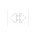 клавиша с линзой с символом СВЕТ для кнопок Olas папирус (8404.4 CS)