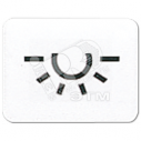 Окошко с символом для KO-клавиш символ освещение белое (33LWW)