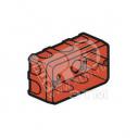 Коробка установочная для кирпичных стен 3 модуля глубина 40мм (080149)