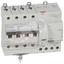 Выключатель автоматический дифференциального тока DX3 4П C50А 30MА-АC 7м (411191)