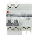 Выключатель автоматический дифференциальный АД-2 2п 50А 100мА С EKF PROxima (DA2-40-100-pro)