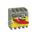 Выключатель-разъединитель INV400 3п красная рукоятка/желтая панель (31190)
