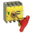 Выключатель-разъединитель INS630 3п красная рукоятка/желтая панель (31134)