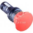 Кнопка CPM3-10R-11 красная Гриб (1SFA619126R1071)