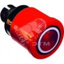 Кнопка MPMT3-11R красная с усиленной фиксацией Гриб 40мм поворотная с подсветкой (1SFA611510R1101)