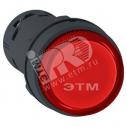 Кнопка 22мм 24В красная с подсветкой 1НО (XB7NJ04B1)