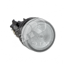 Лампа сигнальная ENS-22 белая с подсветкой 220В (la-ens-w-220)