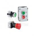 Osmoz Блок со светодиодом для кнопочных постов 230В AC красный (024271)