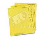 Полоска маркировочная SIMATIC ET 200SP желтая 10 бумажных перфорированных листов формата DIN A4 280 г/кв.м(1000шт)