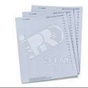 Полоска маркировочная SIMATIC ET 200SP светло-серая 10 бумажных перфорированных листов формата DIN A4 280 г/кв.м(1000шт)