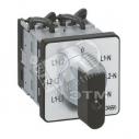 Переключатель электроизмерительных приборов для вольтметра PR 12 6 контактов без нейтрали (14653)