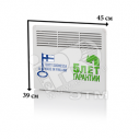 Конвектор 250W электронный термостат IP21 389мм ENSTO (EPHBE02B)