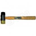 Молоток-киянка резина/пластик, деревянная ручка 35 мм (45535)