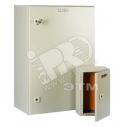 Шкаф электрический 800*600*250 c монтажной панелью и креплением на стену IP55 RAL 7032 (28537)