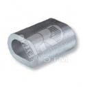 Зажим алюминиевый 5мм DIN3093 для троса (500шт) (125332)