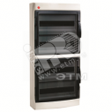 Щит распределительный навесной ЩРн-П-72 IP65 пластиковый прозрачная дверь серый
