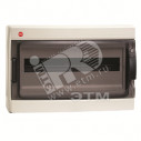 Щит распределительный навесной ЩРн-18 IP65 пластиковый серый прозрачная дверь (85618)