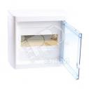Nedbox Щит распределительный навесной ЩРН-п-8 пластиковый прозрачная дверь (601245)
