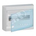 Щит распределительный навесной ЩРн-П-12 пластиковый прозрачная дверь Nedbox (601246)